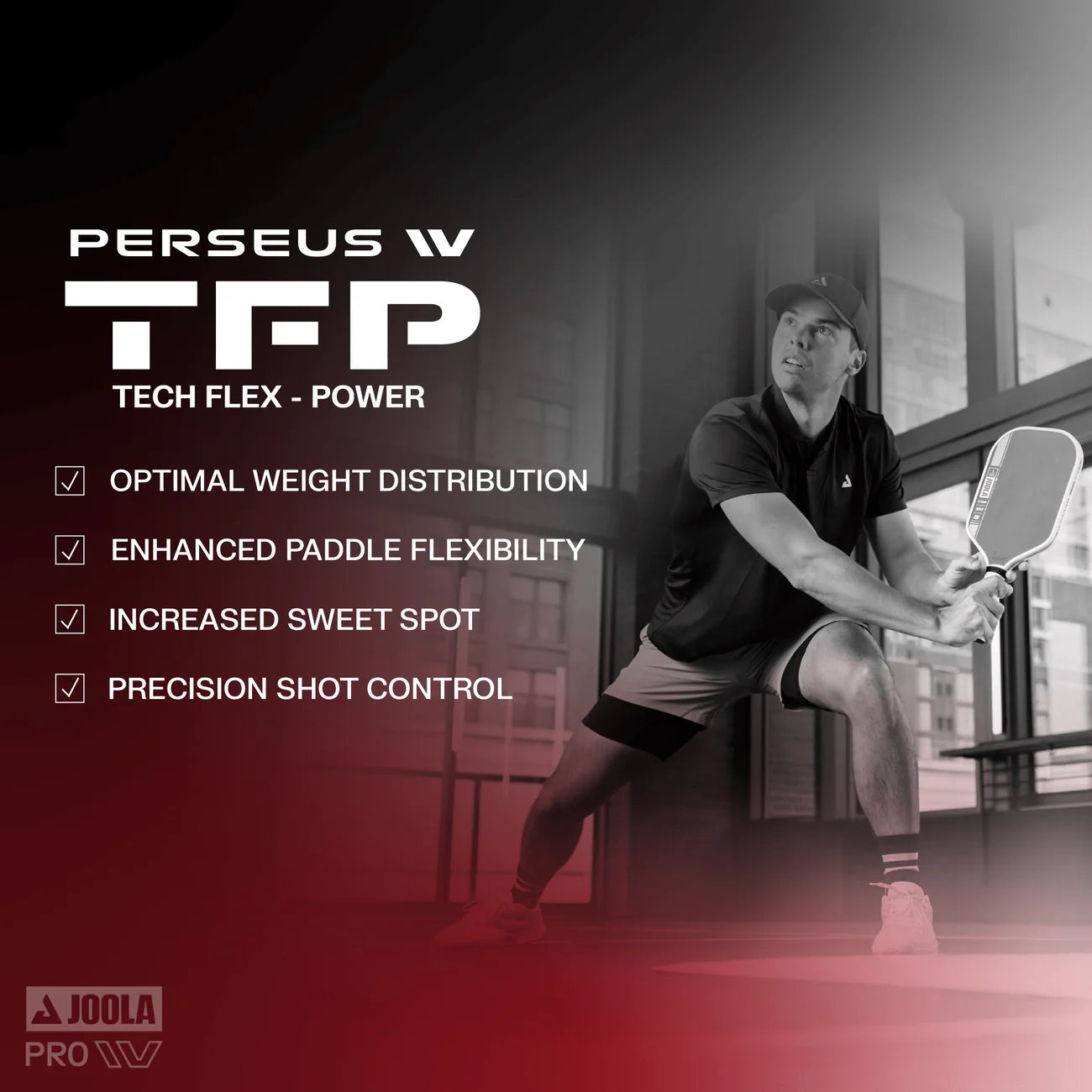 JOOLA Ben Johns Perseus Pro IV 16 Pickleball Paddle
