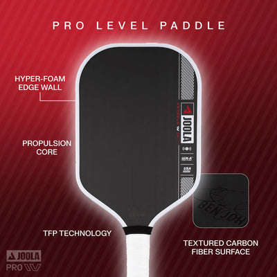 JOOLA Ben Johns Perseus Pro IV 14 Pickleball Paddle