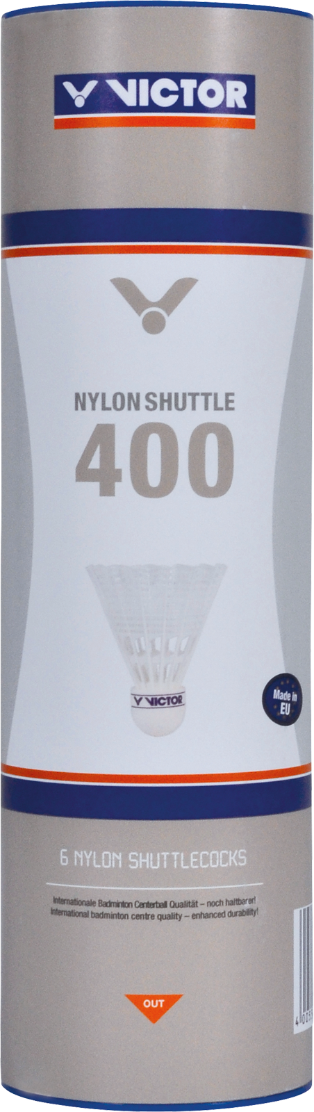 VICTOR Nylon 400 STEEL Medium Shuttlecocks