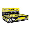 1 Dozen Dunlop Double Yellow Dot Pro Squash Balls