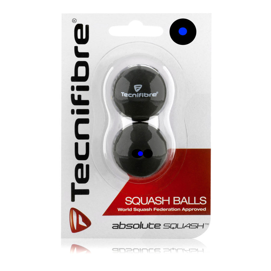 Tecnifibre Blue Dot Squash Ball x2 Pack