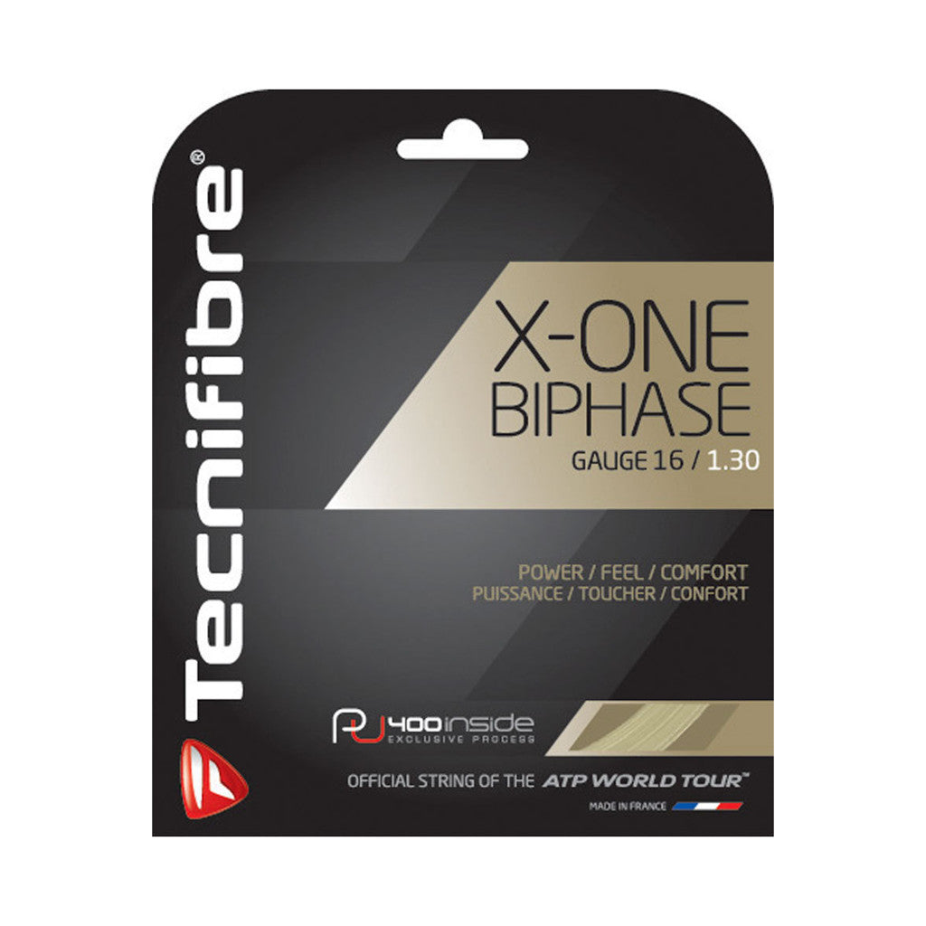 Tecnifibre 12m X-One Biphase Gauge 16/1.30 Tennis String